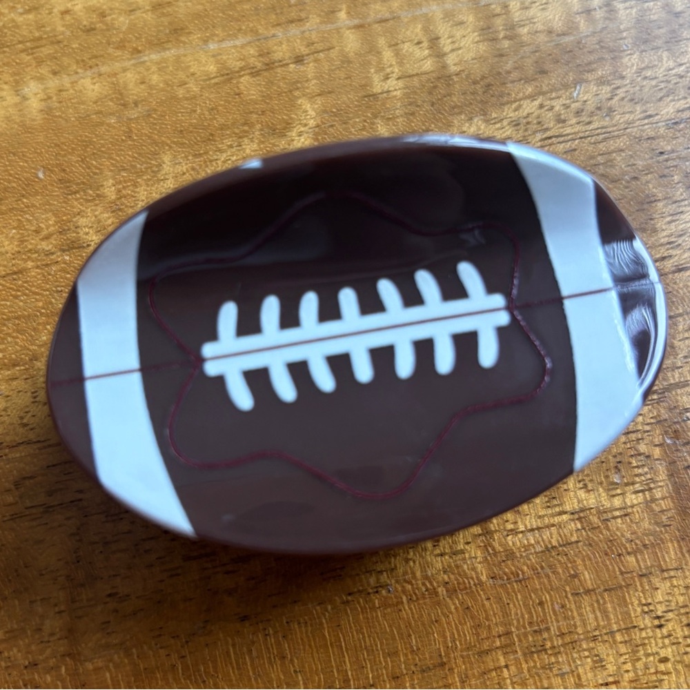Fall Football Hair Clip